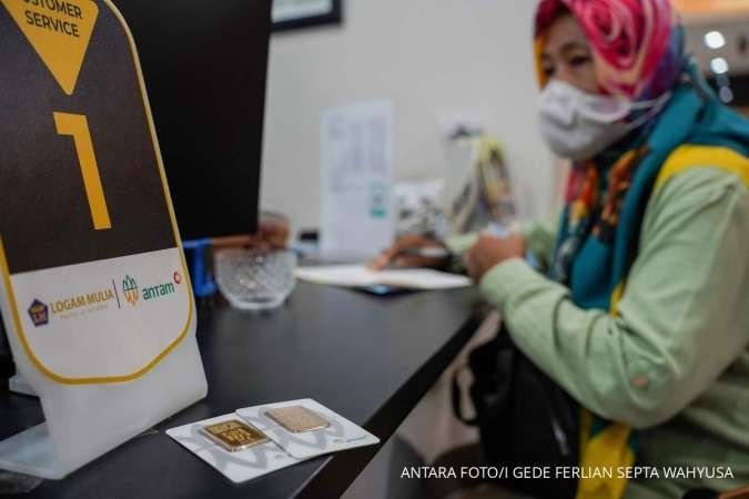 Harga Emas Antam Anjlok Rp 21.000 per Gram, Jumat (29/5)