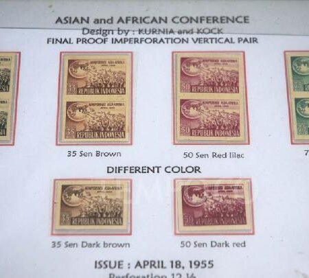 Pameran Filateli Ungkap Sejarah KAA 1955 Lewat Ribuan Prangko dari 29 Negara