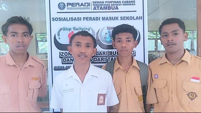 Ketua OSIS SMAS 17 Agustus Weoe Malaka Terima Pelatihan Busaya Anti-Bullying